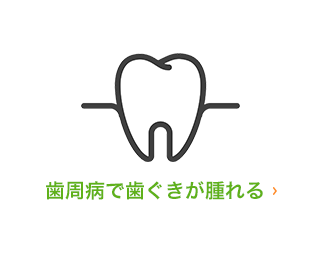 歯周病で歯ぐきが腫れる
